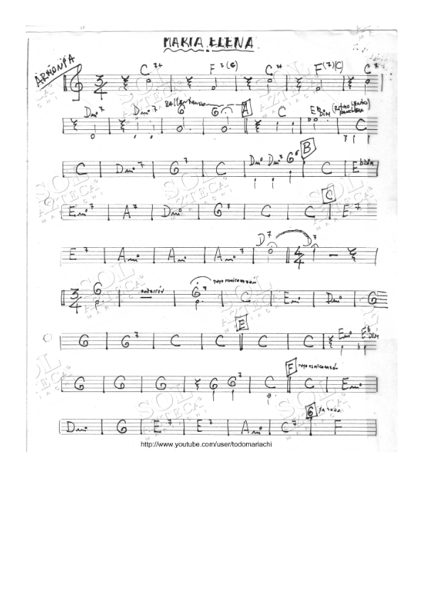 La imagen puede contener una previsualizacion de una partitura
